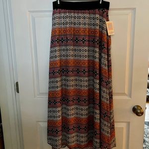 LuLa Roe Lucy maxi skirt